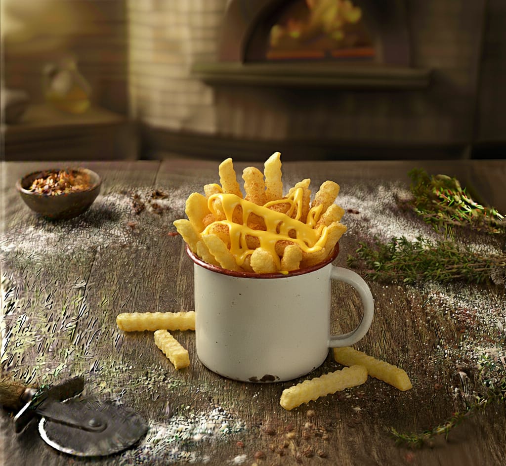 Peri Peri Cheese French Fries