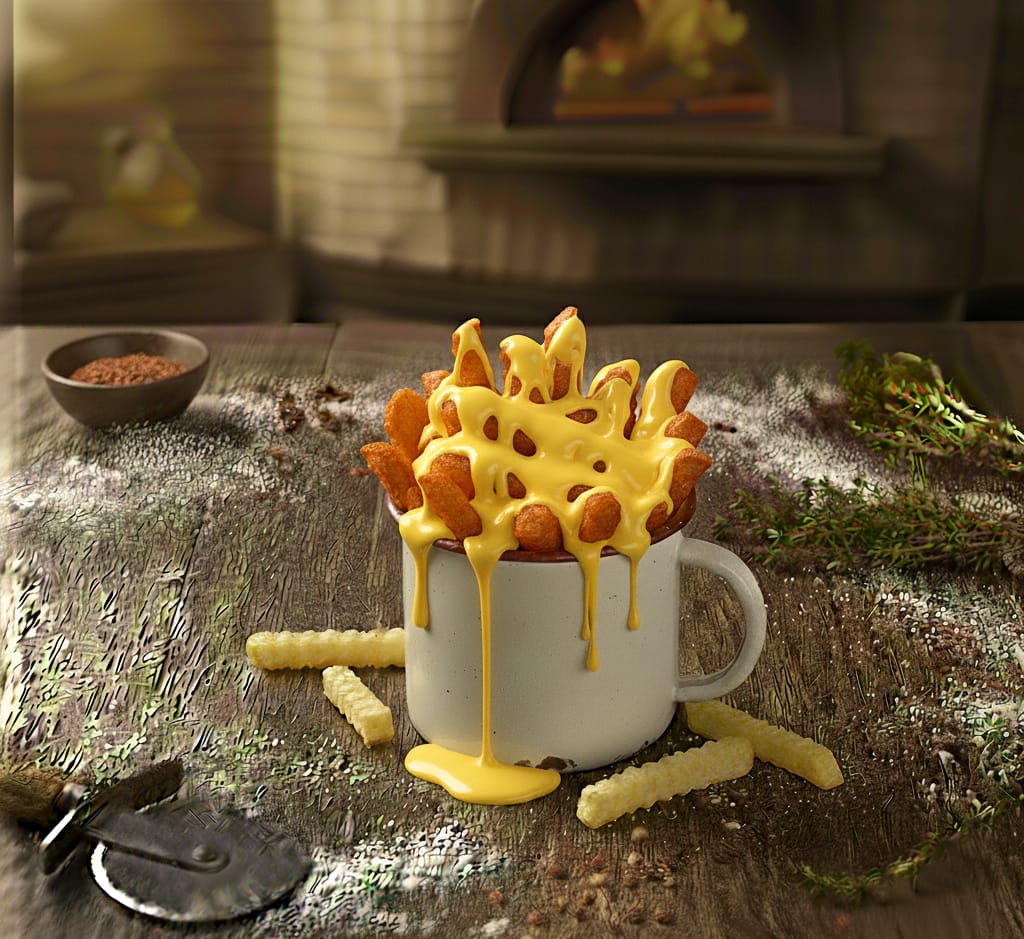 Tandoori Cheese French Fries