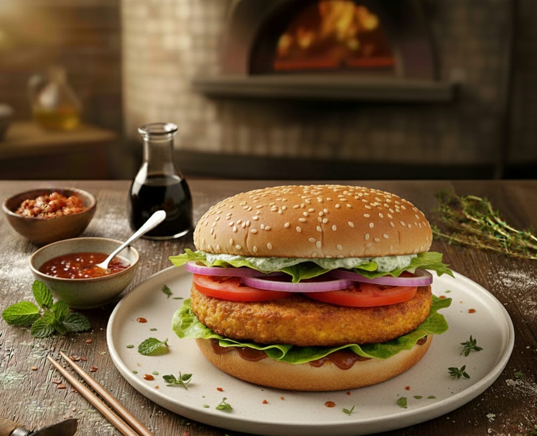 Big Crispy Veggie Burger